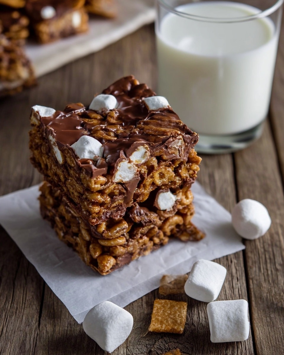Golden Grahams S'mores Bars Recipe - Recipe Image