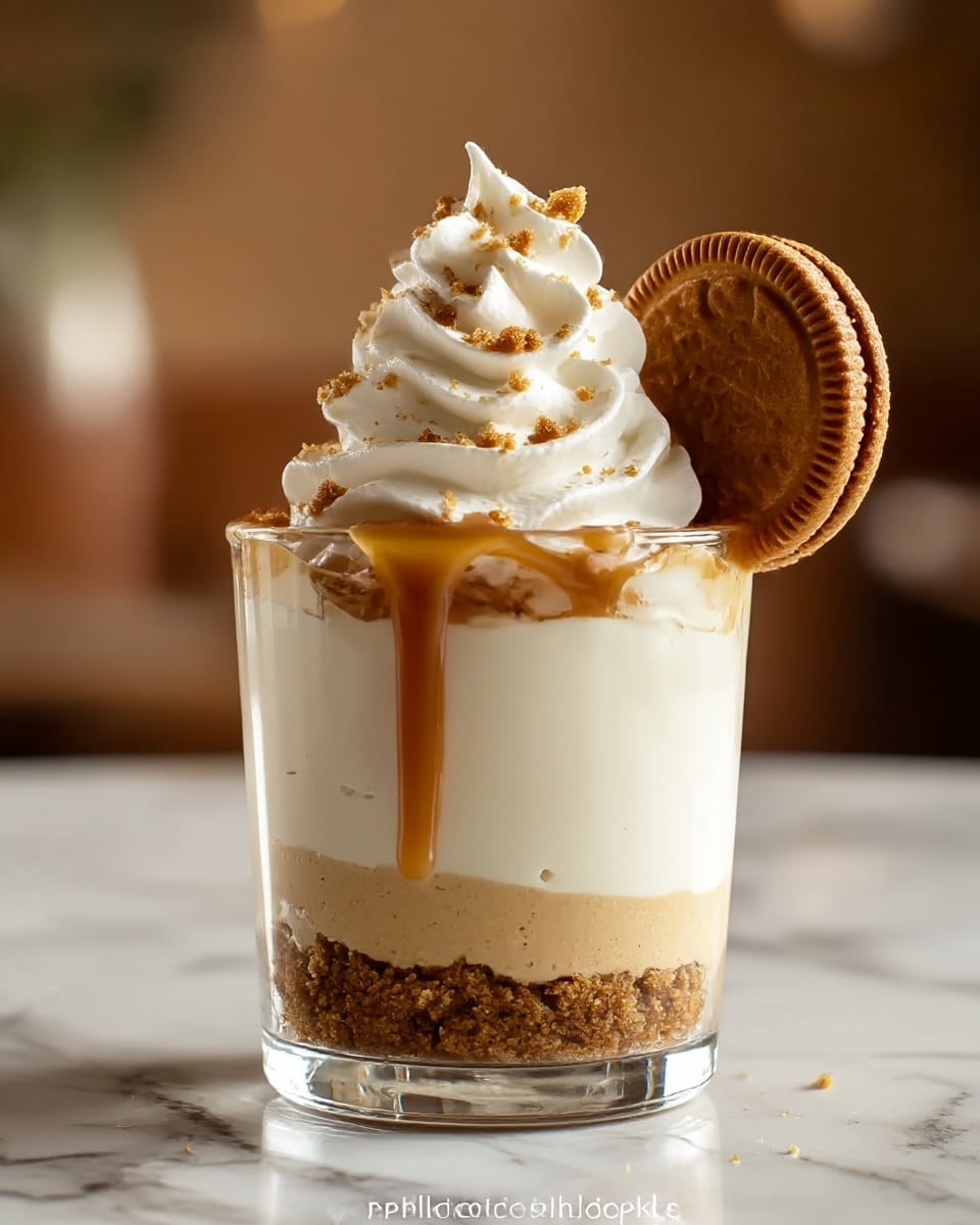 Cookie Butter Cheesecake Cups Recipe - Recipe Image