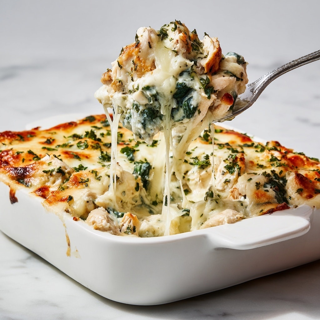 Creamy Chicken and Spinach Casserole Recipe