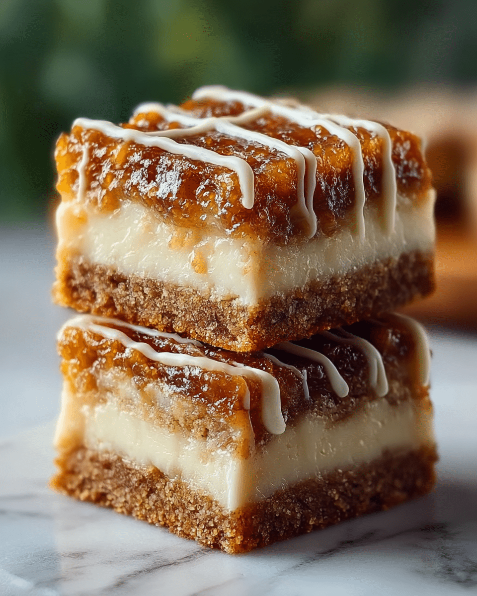Cinnamon Roll Bliss Bars Recipe - Recipe Image