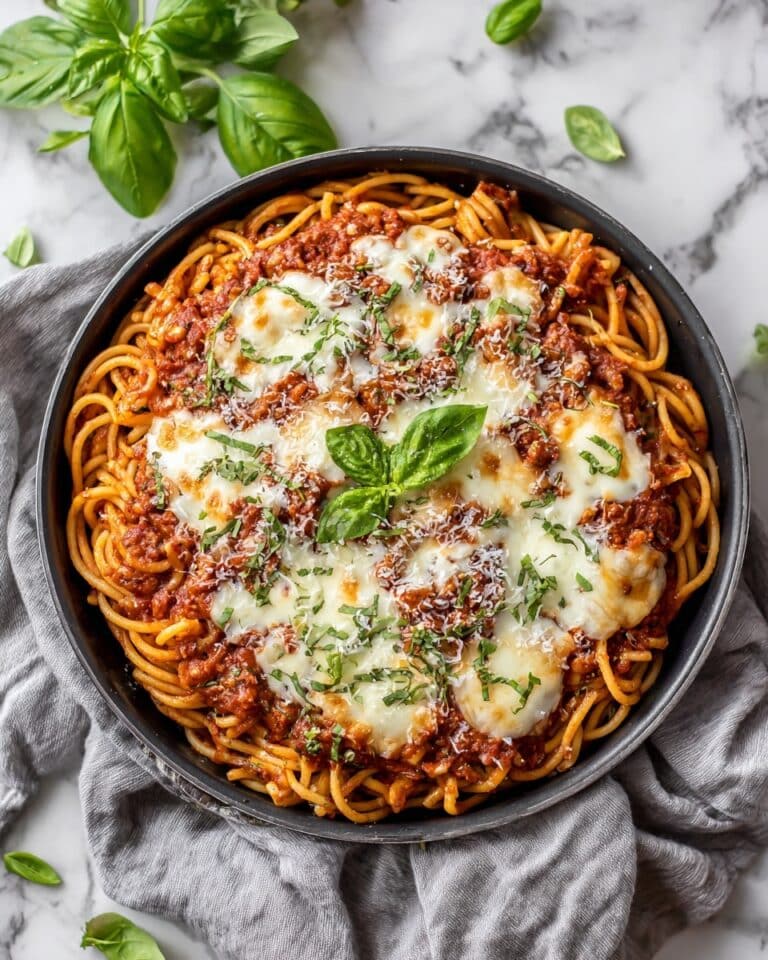 Ultimate Chicken Parmesan Pasta Skillet in Just 20 Minutes Recipe