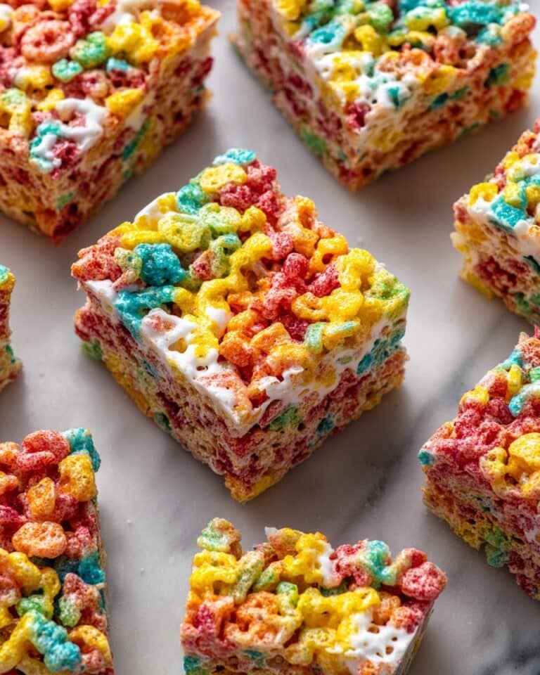 Fruity Pebbles Rice Krispie Treats Recipe